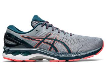 Asics Herr Löparskor GEL-KAYANO 27 (2E) Grå/Marinblå